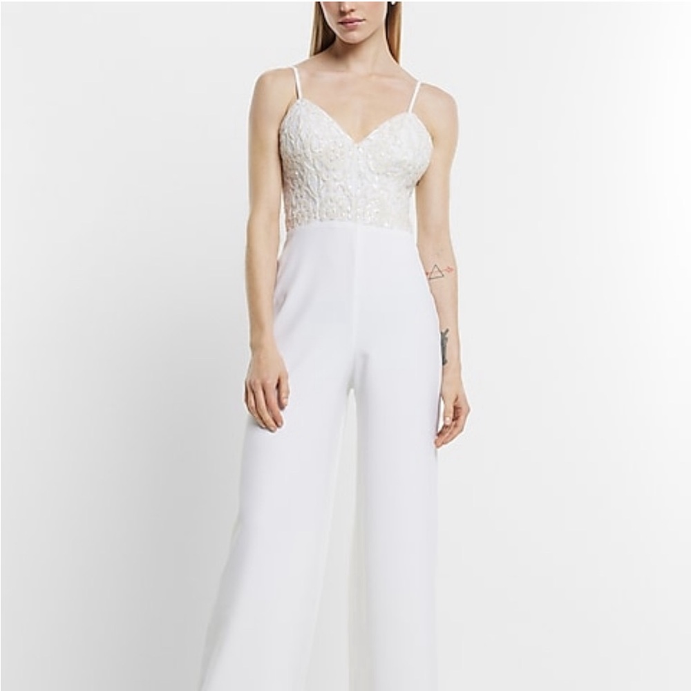 Sequin Embellished Jumpsuit